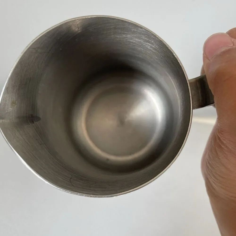 Stainless Steel Espresso Coffee Tea Milk Frother Pour Cup with Handle 5